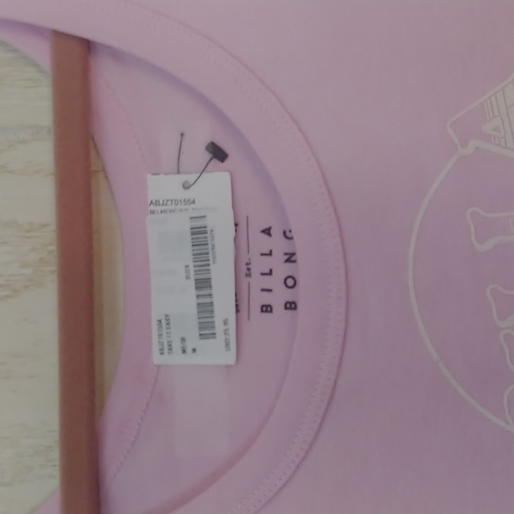 Billabong Take It Easy Cotton Graphic Crop Tank Top - Picture 4 of 9